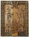 икона «святые петр и февронья» 240х190