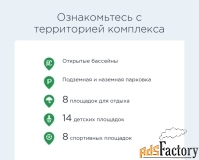 2 - комн.  квартира, 40 м², 9/13 эт.