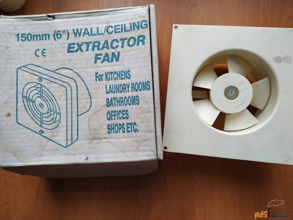 Вентилятор домашний Extractor Fan