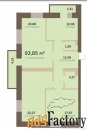3 - комн.  квартира, 93 м², 3/16 эт.
