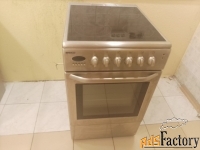 Плита стеклокерамика  нержавейка Веко бу