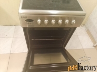 Плита стеклокерамика  нержавейка Веко бу