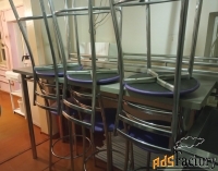 барные 3 стола и 6 стульев