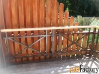 заборы из металла, дерева, кирпича