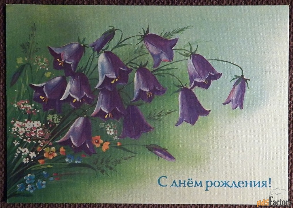 Открытка. Худ. Куртенко. 1988 год