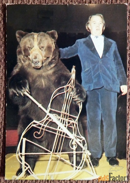 Карманный календарь. Цирк. Михаил Симонов. 1984 год