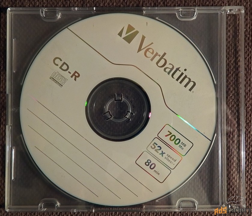 Диск Verbatim CD-R 52 х 700 Mb