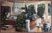 Антикварная открытка Кисловодск. Источник Нарзан