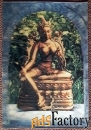 Стерео-открытка «Сияма-тара». Буддизм. Монголия. 1960-70-е годы