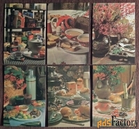 Набор открыток Чай для здоровья. 1991 год