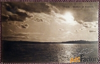 Антикварная открытка Транос. Озеро Сомменс. Швеция