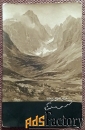 Антикварная открытка «Горное озеро»