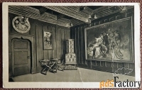 Антикварная открытка Эйслебен. Дом смерти Мартина Лютера. Германия