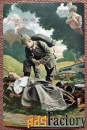 Антикварная открытка Штольценфельс-на-Рейне