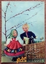 Открытка. Аскинази. Признание. Куклы. 1968 год