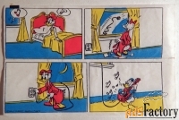 Вкладыш от жевательной резинки Donald. Дональд. Дисней. Дональд Дак