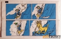 Вкладыш от жевательной резинки Donald. Дональд. Дисней. Дональд Дак