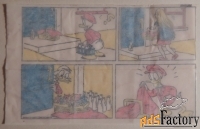 Вкладыш от жевательной резинки Donald. Дональд. Дисней. Дональд Дак