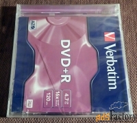 Диск Verbatim DVD + R. 16 х 4,7 Gb. Индия. Запечатан