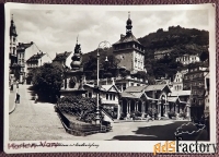 Открытка. Карловы Вары. Чехия. 1930-е годы