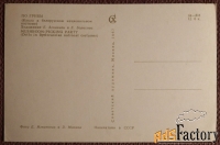 Открытка. Аскинази, Борисова. По грибы. Куклы. 1967 год