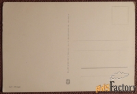 Открытка. Два котенка с корзиной. Германия