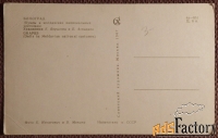 Открытка. Борисова. Аскинази. Виноград. Куклы. 1967 год
