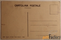 Антикварная открытка. Неаполь. Позилиппо. Дворец Донны Анны. Италия