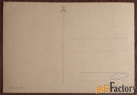 Открытка. Девочка с мыльными пузырями. Дети. Германия. 1930-е годы