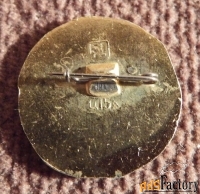 Значок СССР. Золотое кольцо. Рыбинск