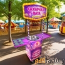 Аппарат для сладкой ваты CANDYMAN GAS PLUS (газовый)