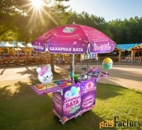 Аппарат для сладкой ваты CANDYMAN GAS PRO (газовый)
