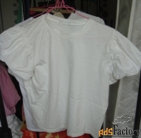 Футболка летняя женская с рисунком и без