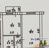 1 - комн.  квартира, 39 м², 2/3 эт.