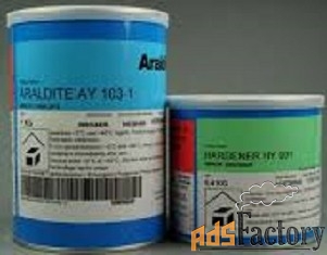 клей эпоксидный araldite ay103-1 (1,1 кг)/отвердитель hy991 (0,4 кг)
