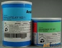 клей эпоксидный araldite ay103-1 (1,1 кг)/отвердитель hy991 (0,4 кг)