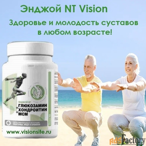 Энджой NT(МСМ) Vision- профилактика, восстановление суставов