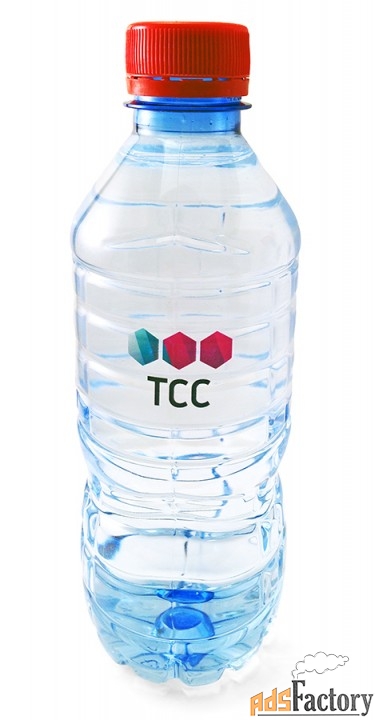 минеральная вода с логотипом