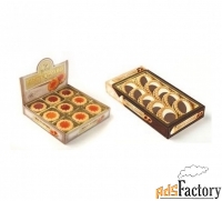 сувенирное печенье в коробочках с логотипом