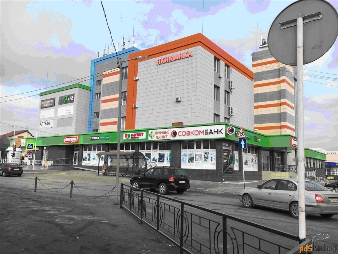 торговое помещение, 72 м²