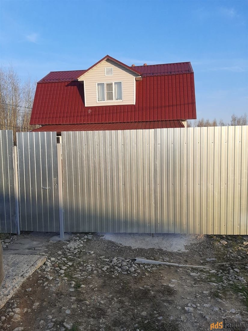 дом 125 м² на участке 10 сот.