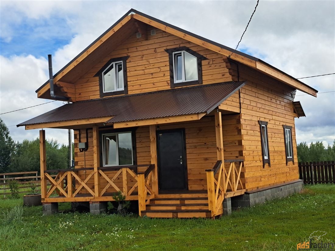 дом 100 м² на участке 16 сот.