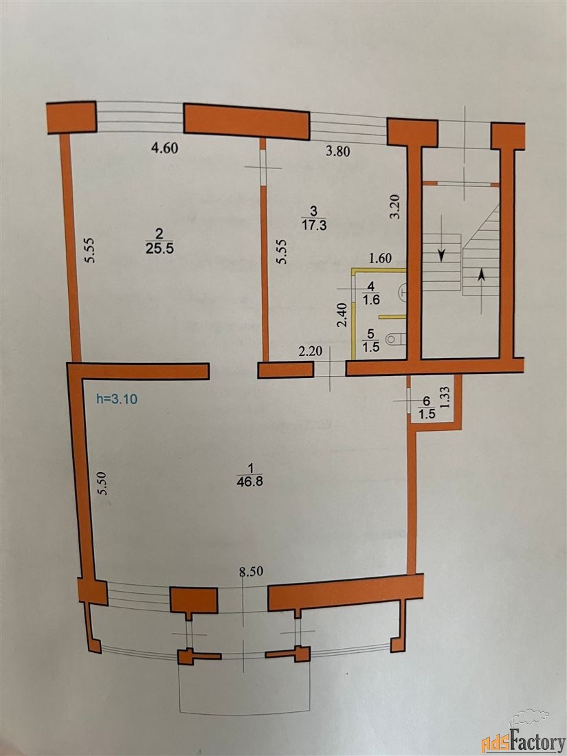торговое помещение, 94 м²