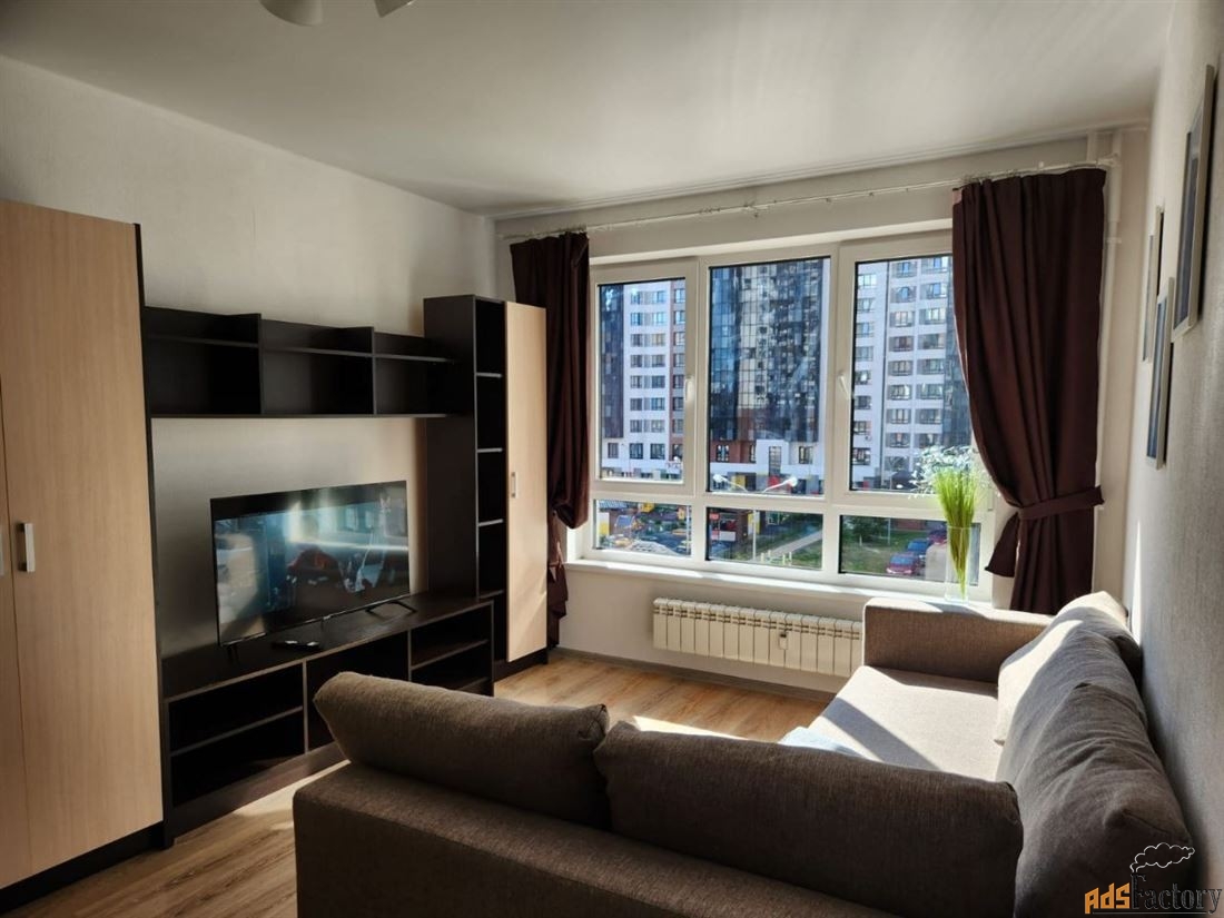 1 - комн. квартира, 45 м², 4/17 эт.