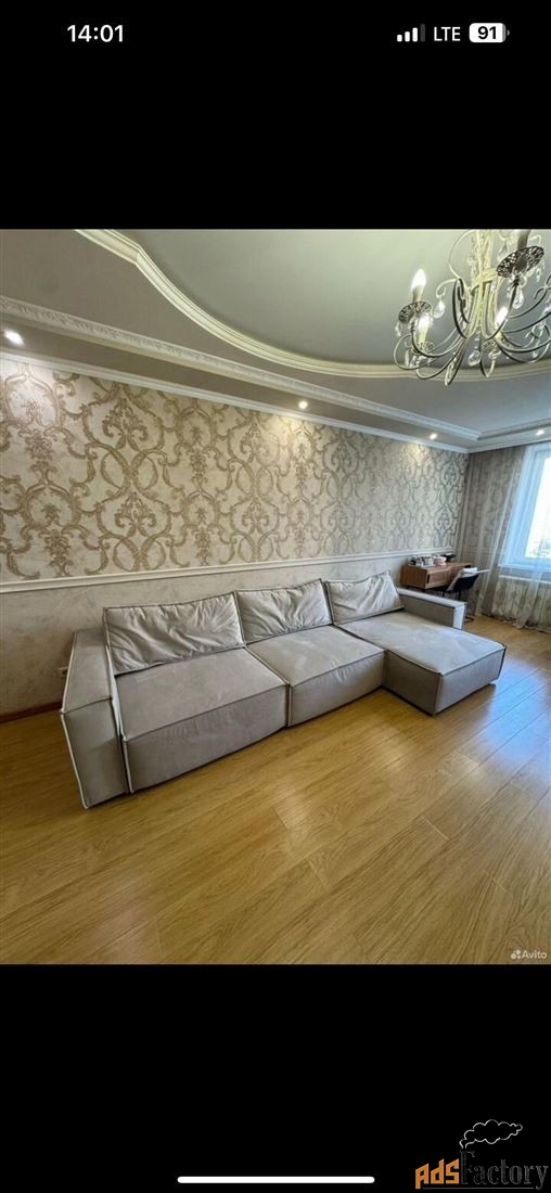 3 - комн. квартира, 98 м², 6/23 эт.