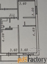 2 - комн.  квартира, 55 м², 16/17 эт.