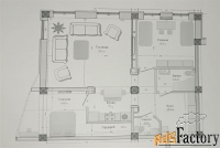 3 - комн.  квартира, 96 м², 2/12 эт.