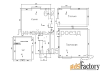 дом 87.6 м² на участке 5 сот.