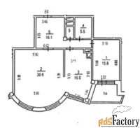 3 - комн.  квартира, 94 м², 8/9 эт.
