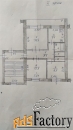 3 - комн.  квартира, 57.4 м², 5/5 эт.